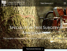 Tablet Screenshot of langleyarb.com